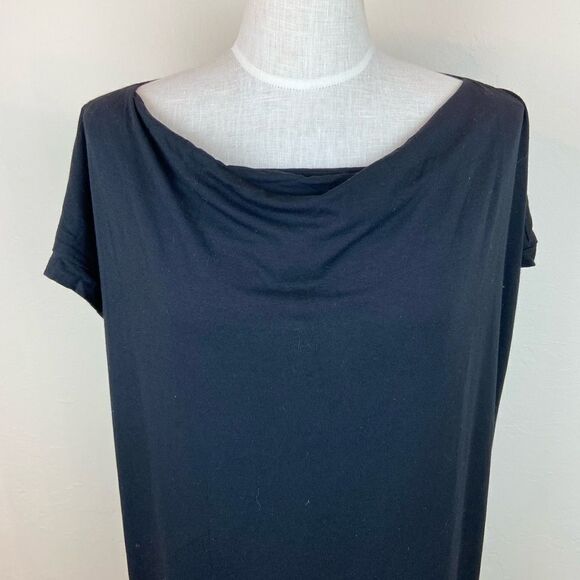 Eileen Fisher Short Sleeve Stretch Dress - Picture 3 of 6